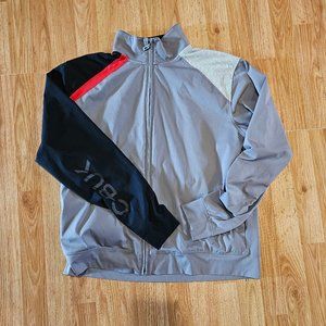 Zip up grey